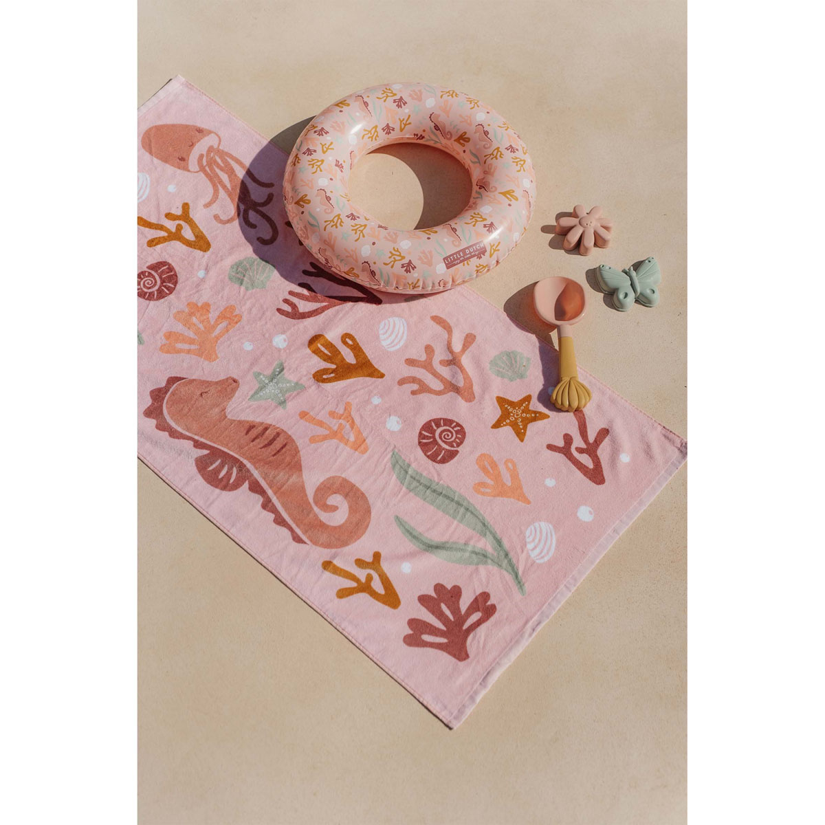 Little Dutch ujumisrõngas, sinine "Ocean Dreams" ujumiseks rõngas lapsele