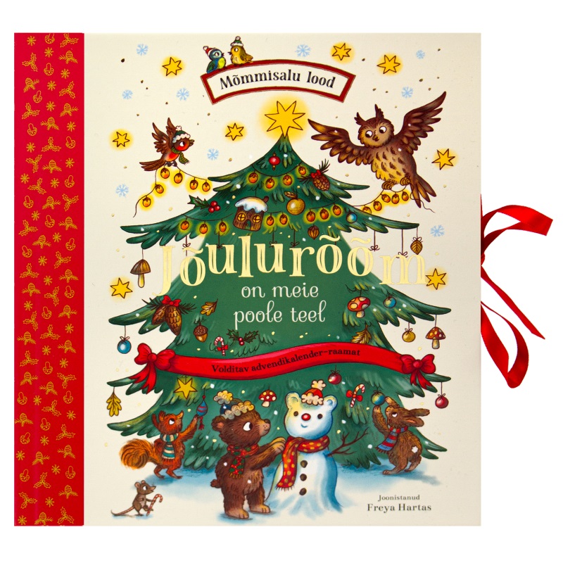 Raamat „Mõmmisalu lood. Jõulurõõm on meie poole teel“ – advendiraamat lastele