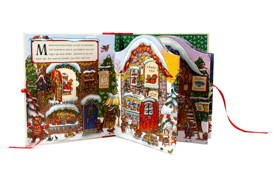 Raamat „Mõmmisalu lood. Jõulurõõm on meie poole teel“ – advendiraamat lastele
