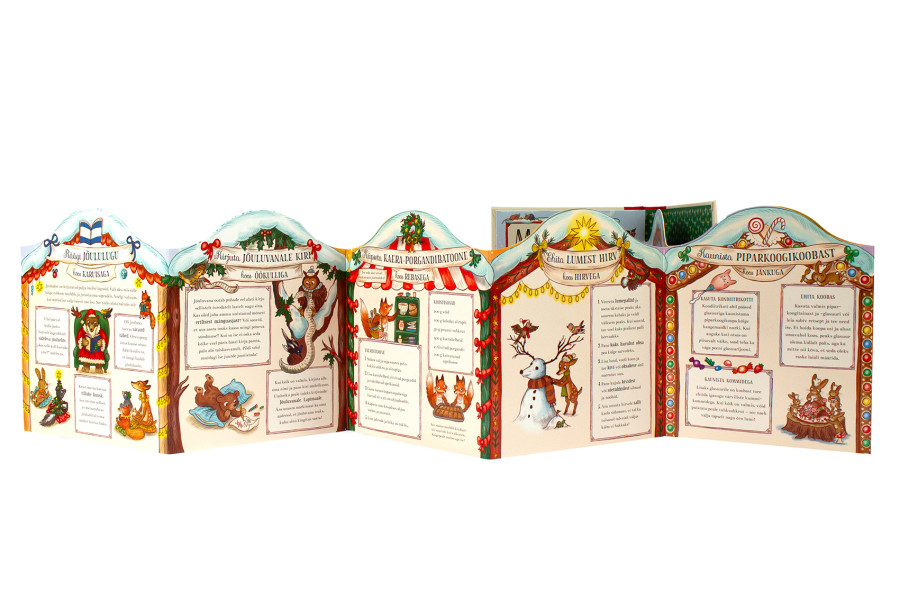 Raamat „Mõmmisalu lood. Jõulurõõm on meie poole teel“ – advendiraamat lastele