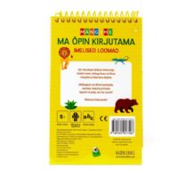 Kustutatav kirjutamisvihik koolieelikule loomateemaliste harjutustega Kustutatav kirjutamisvihik koolieelikule loomateemaliste harjutustega