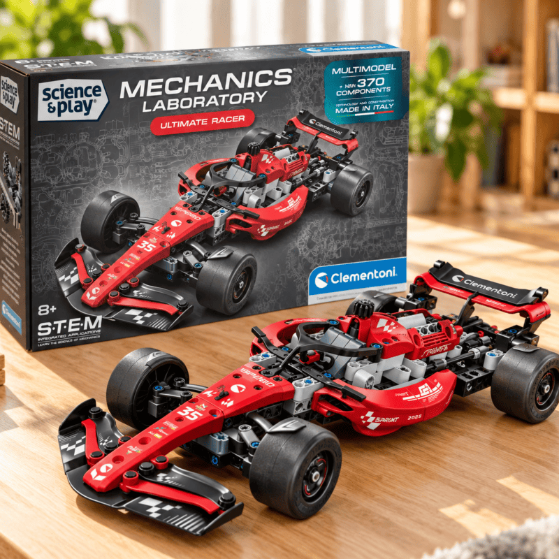 Clementoni Ultimate Race võidusõiduauto ehituskomplekt 370 osa
