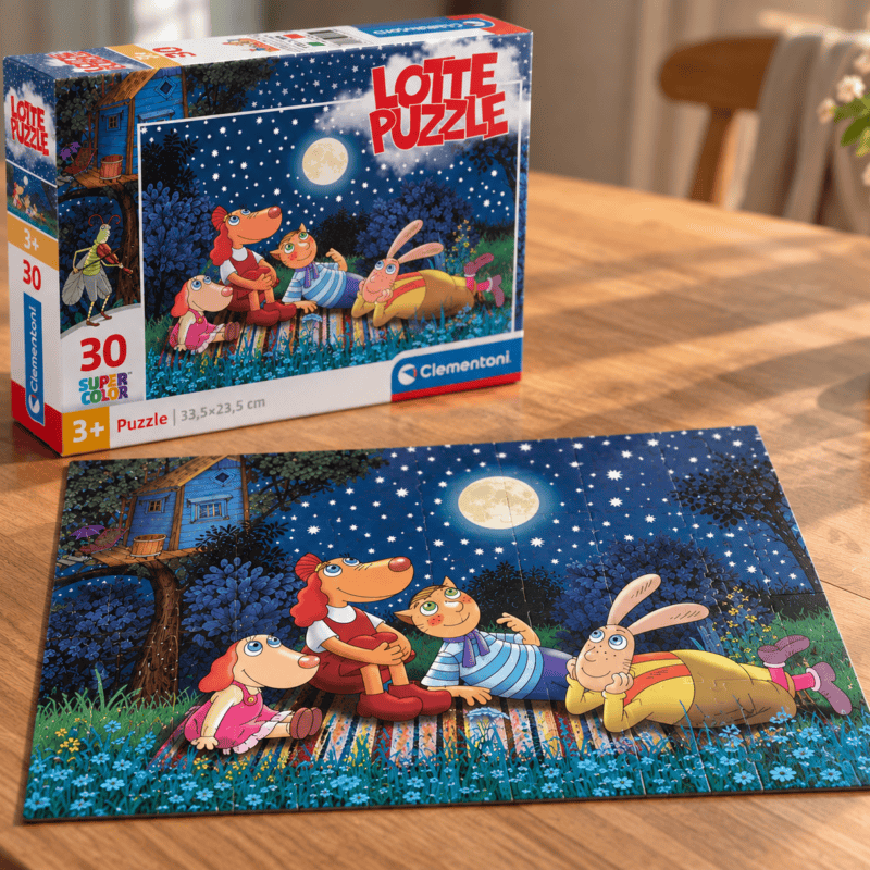 Leiutajateküla Lotte tegelastega pusle lastele 30 osa