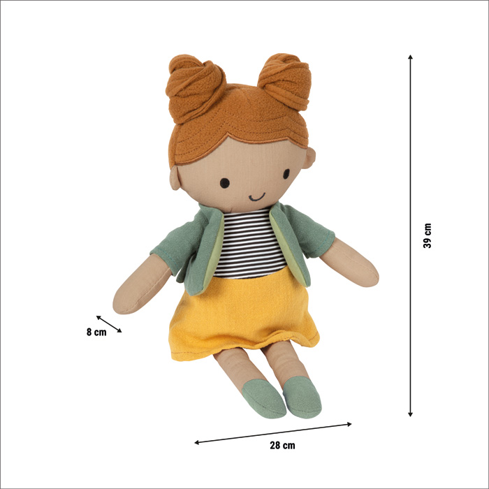 kaltsunukk 39 cm – pehme kaisunukk beebile ja väikelapsele