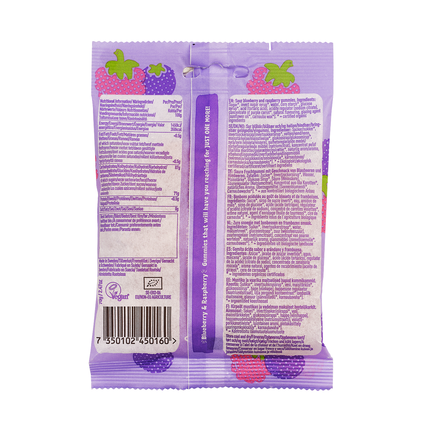 hapukad mahe vegan looduslikud kummikommid