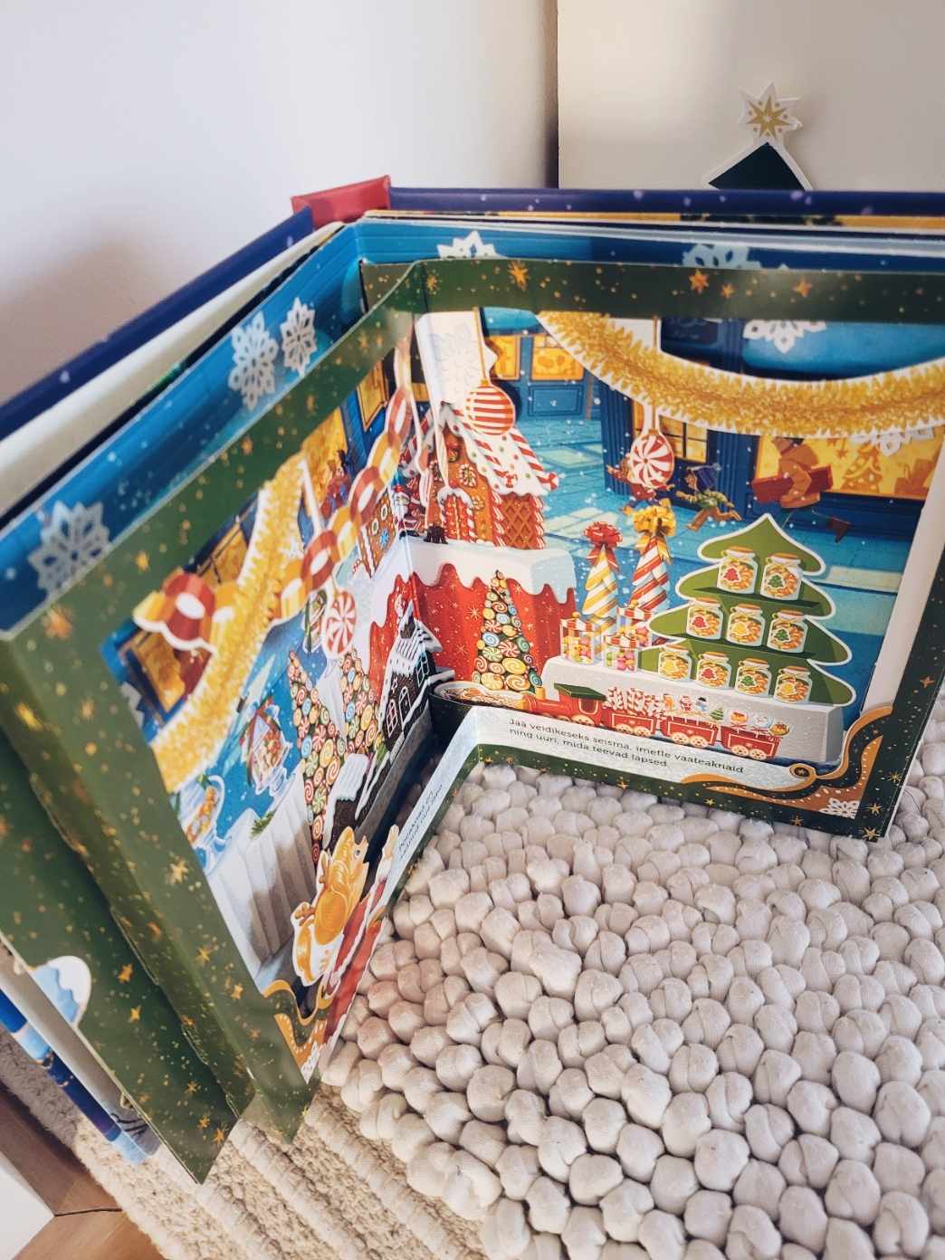 Tõeline talveraamat imelised jõulud ruumiline jõuluraamat