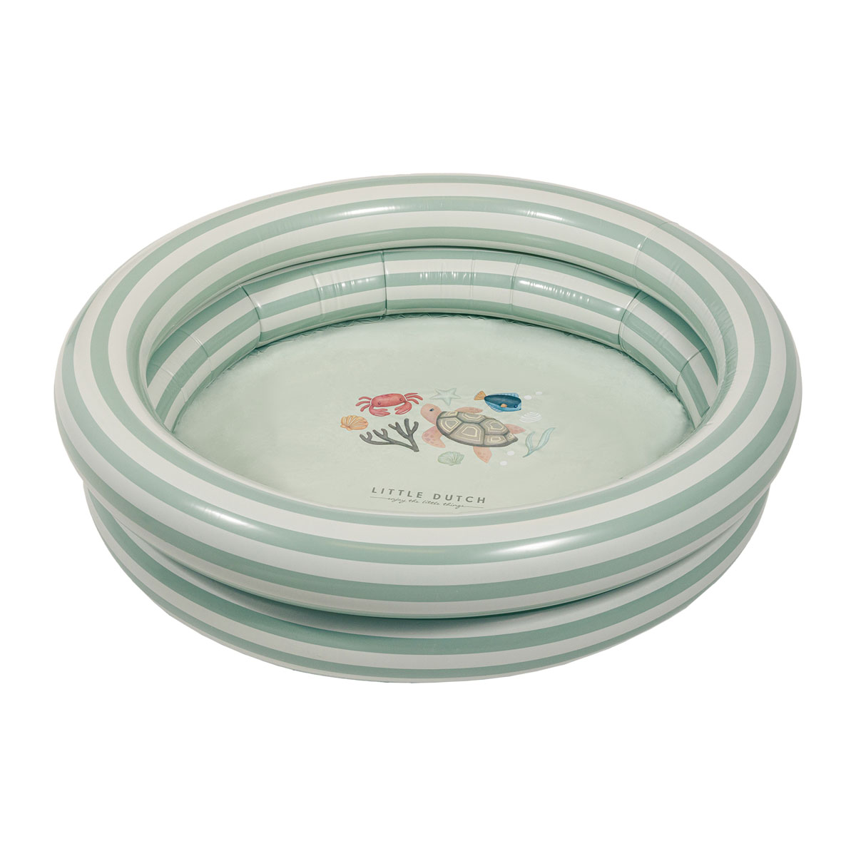 Little Dutch laste bassein Ø 80 cm, roheline "Fresh Greens" suvi ujumisbassein lastele beebile pisike bassein suvekaup lastebassein täispuhutav