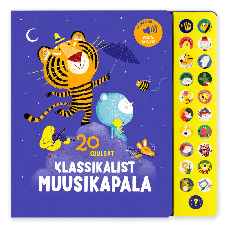 20 kuulsat klassikalist muusikapala heliraamat lastele
