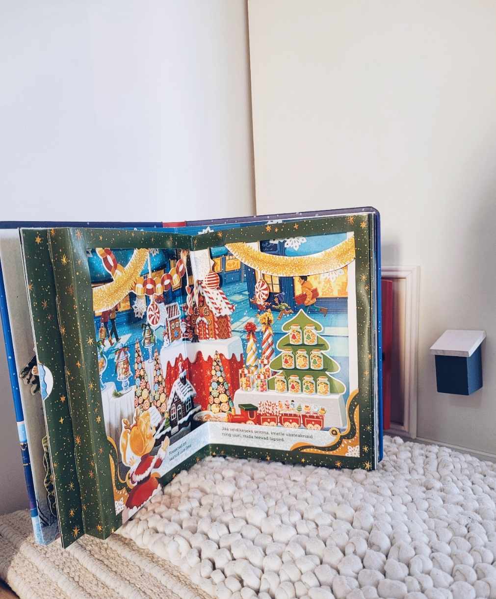 Tõeline talveraamat imelised jõulud ruumiline jõuluraamat