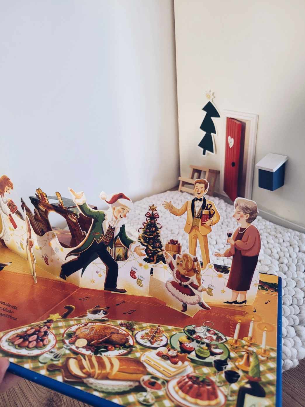 Tõeline talveraamat imelised jõulud ruumiline jõuluraamat