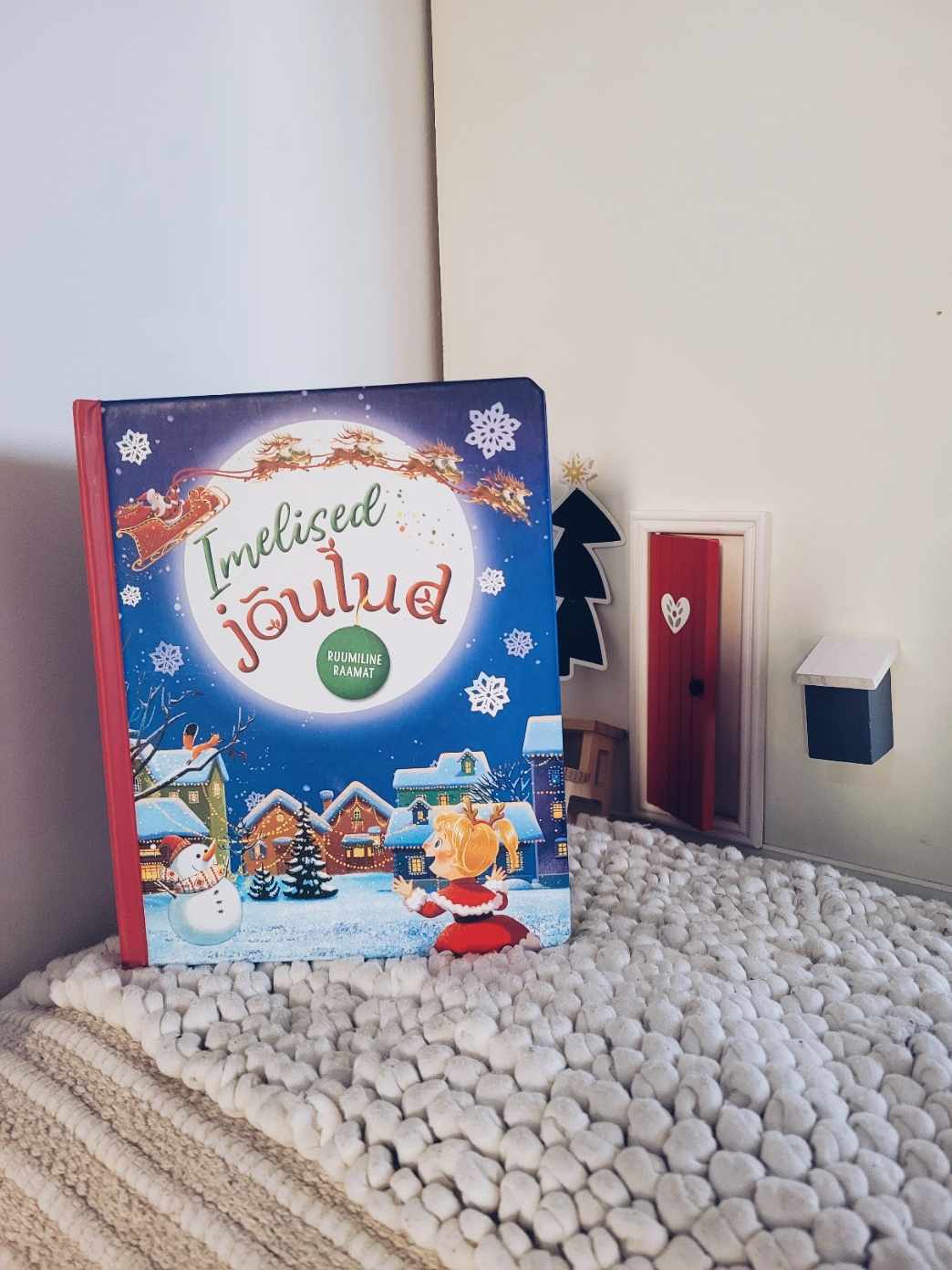 Tõeline talveraamat imelised jõulud ruumiline jõuluraamat