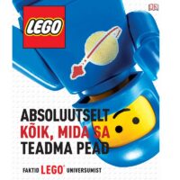 LEGO entsüklopeedia raamat „Absoluutselt kõik, mida sa teadma pead“ kõvade kaantega