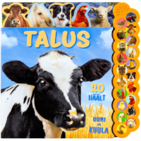 Laste heliraamat taluloomade fotode ja häältega