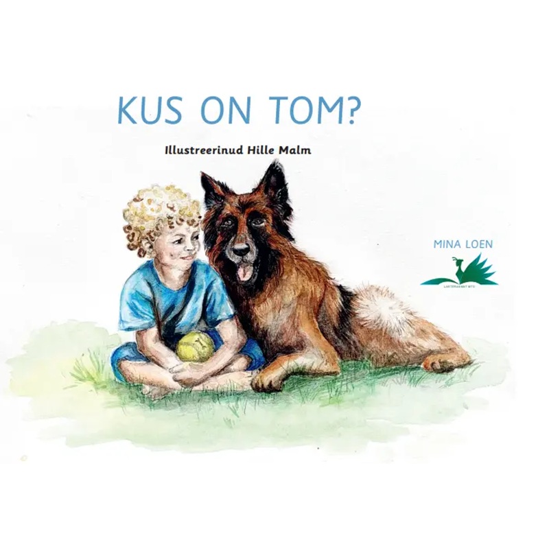 Mina loen Kus on Tom lugema õppimise raamat – trüki- ja kirjatähtedega