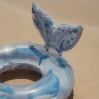 Little Dutch suur ujumisrõngas vaalasabaga Ocean World 90 cm