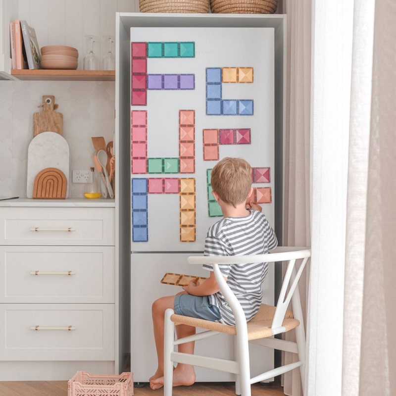 Connetix Magnet tiles pastel pieces mangetklotsid
