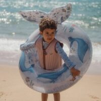 Little Dutch suur ujumisrõngas vaalasabaga Ocean World 90 cm
