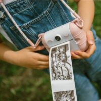 KIDYWOLF KIDYPRINT termoprindiga lastekaamera roheline Laste fotokaamera kohese mustvalge printimisega KIDYWOLF KIDYPRINT termoprindiga lastekaamera roheline Laste fotokaamera kohese mustvalge printimisega