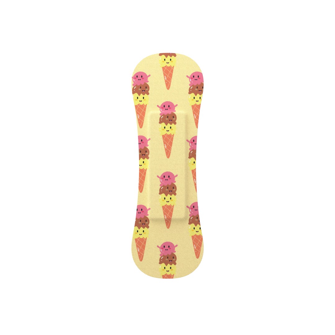 WILD STRIPES Fruity Friends laste haavaplaastrid 20 tk
