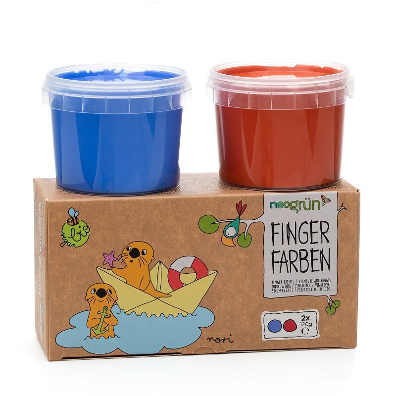 sinine ja punane näpuvärv