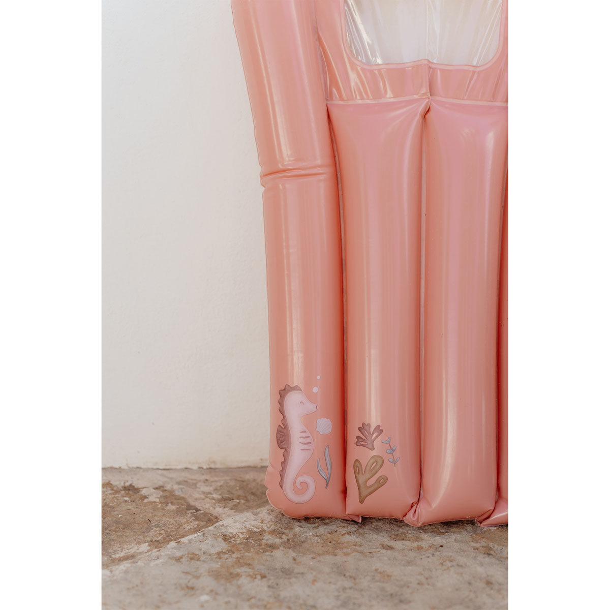 Little Dutch täispuhutav madrats, sinine "Ocean Dreams" ujumismadrats lebomadrats täispuhutav veemadrats lastele