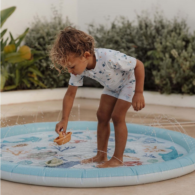 Little Dutch mängumatt vihmutiga "Ocean Dreams" rannamänguasjad lastele vihmuti