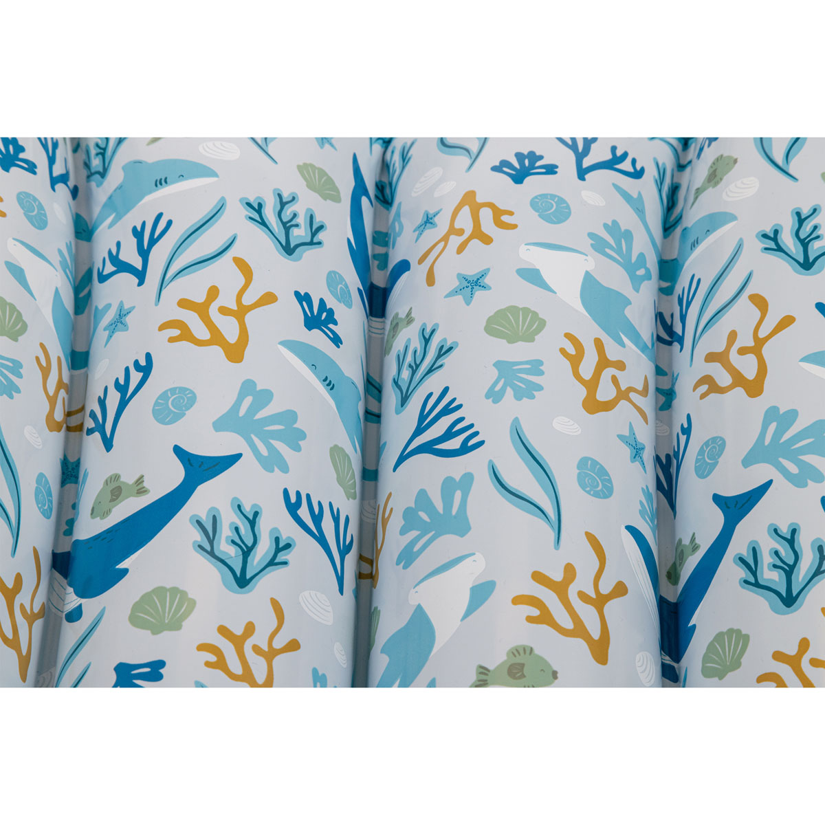 Little Dutch täispuhutav madrats, sinine "Ocean Dreams" ujumismadrats lebomadrats täispuhutav veemadrats lastele