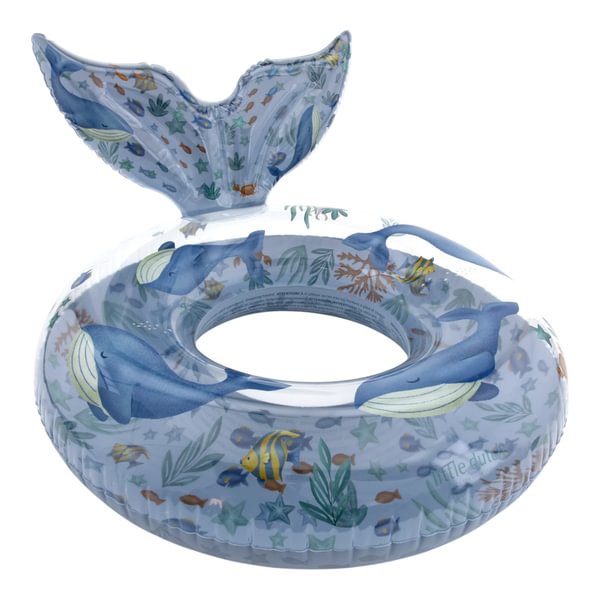 Little Dutch suur ujumisrõngas vaalasabaga Ocean World 90 cm