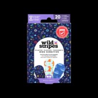 WILD STRIPES laste plaastrid tundlikule nahale 20 tk Lõbusad laste plaastrid kosmose dinosauruste kujundusega WILD STRIPES laste plaastrid tundlikule nahale 20 tk Lõbusad laste plaastrid kosmose dinosauruste kujundusega
