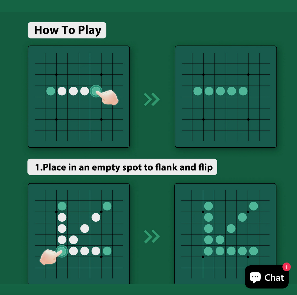 GiiKer Super Reversi kaasaskantav strateegiamäng GiiKer Super Reversi kaasaskantav strateegiamäng