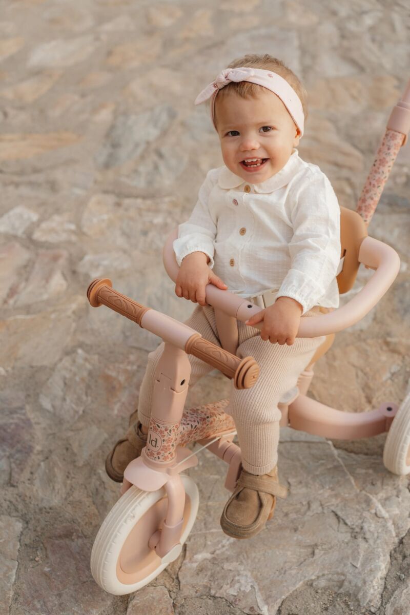 Little Dutch 4-ühes ratas koos lükkesangaga - kolmerattaline, jooksukas, lükkesangaga tõukeratas ja tavaline ratas Little Dutch 4-ühes ratas koos lükkesangaga - kolmerattaline, jooksukas, lükkesangaga tõukeratas ja tavaline ratas