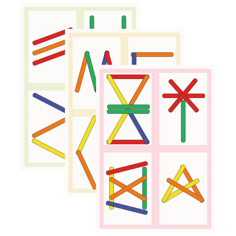 Tasuta õppekaardid - Nupu Pulgad ja mustrid - www.lapseheaks.ee