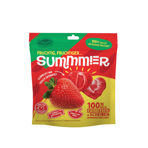 SUMMMER külmkuivatatud maasikatükid 11 g