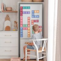 Connetix Magnet tiles pastel pieces mangetklotsid