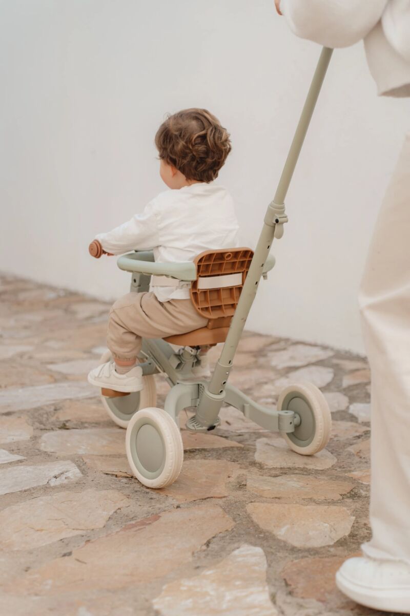 Little Dutch jalgratas 4-ühes lükkesangaga – kolmerattaline ja tasakaaluratas