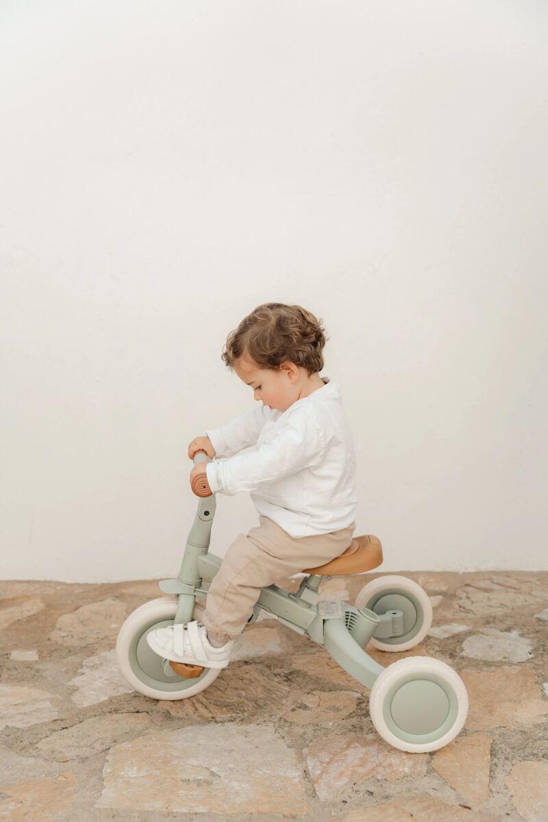 Little Dutch jalgratas 4-ühes lükkesangaga – kolmerattaline ja tasakaaluratas