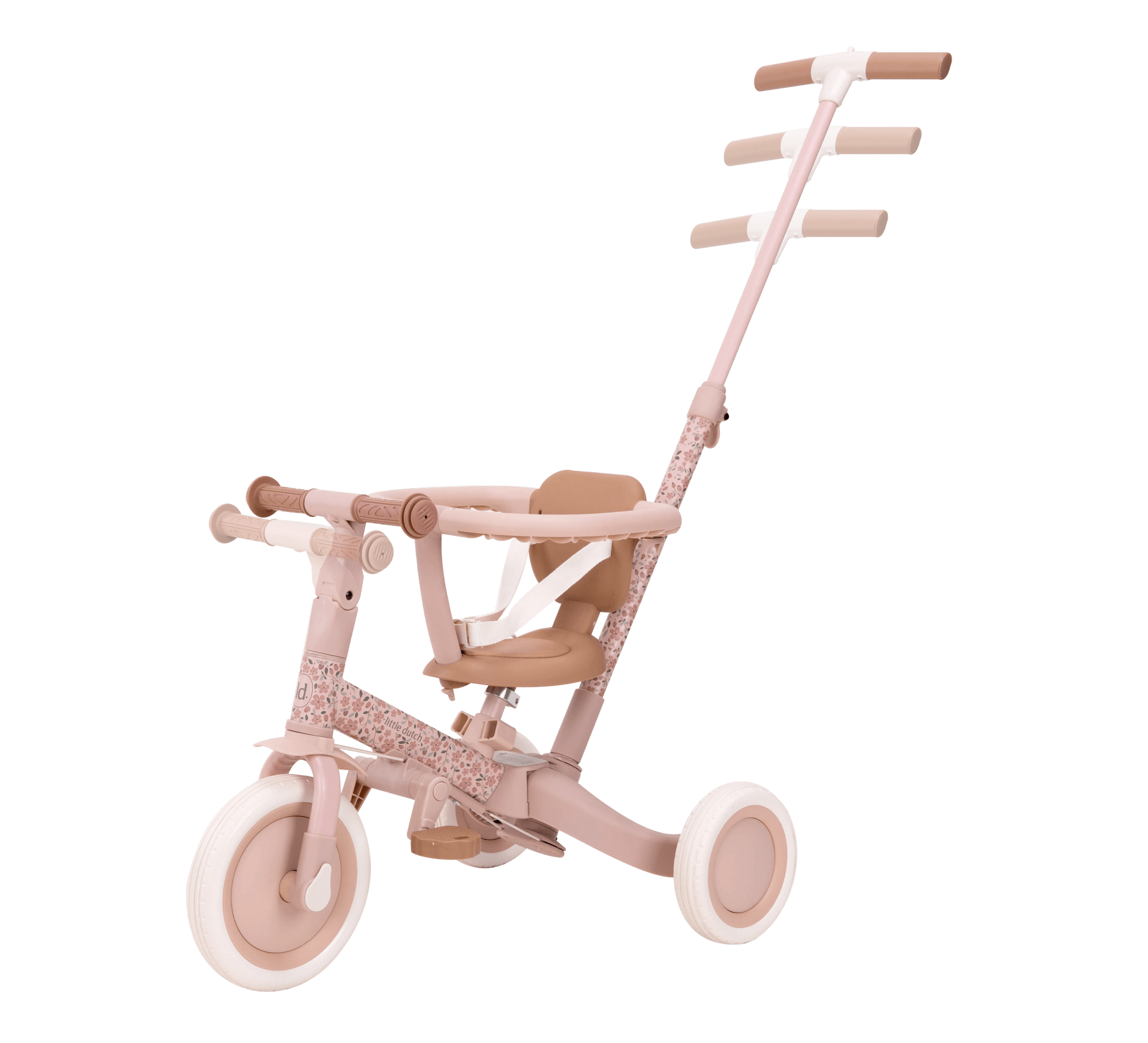 Little Dutch 4-ühes ratas koos lükkesangaga - kolmerattaline, jooksukas, lükkesangaga tõukeratas ja tavaline ratas Little Dutch 4-ühes ratas koos lükkesangaga - kolmerattaline, jooksukas, lükkesangaga tõukeratas ja tavaline ratas