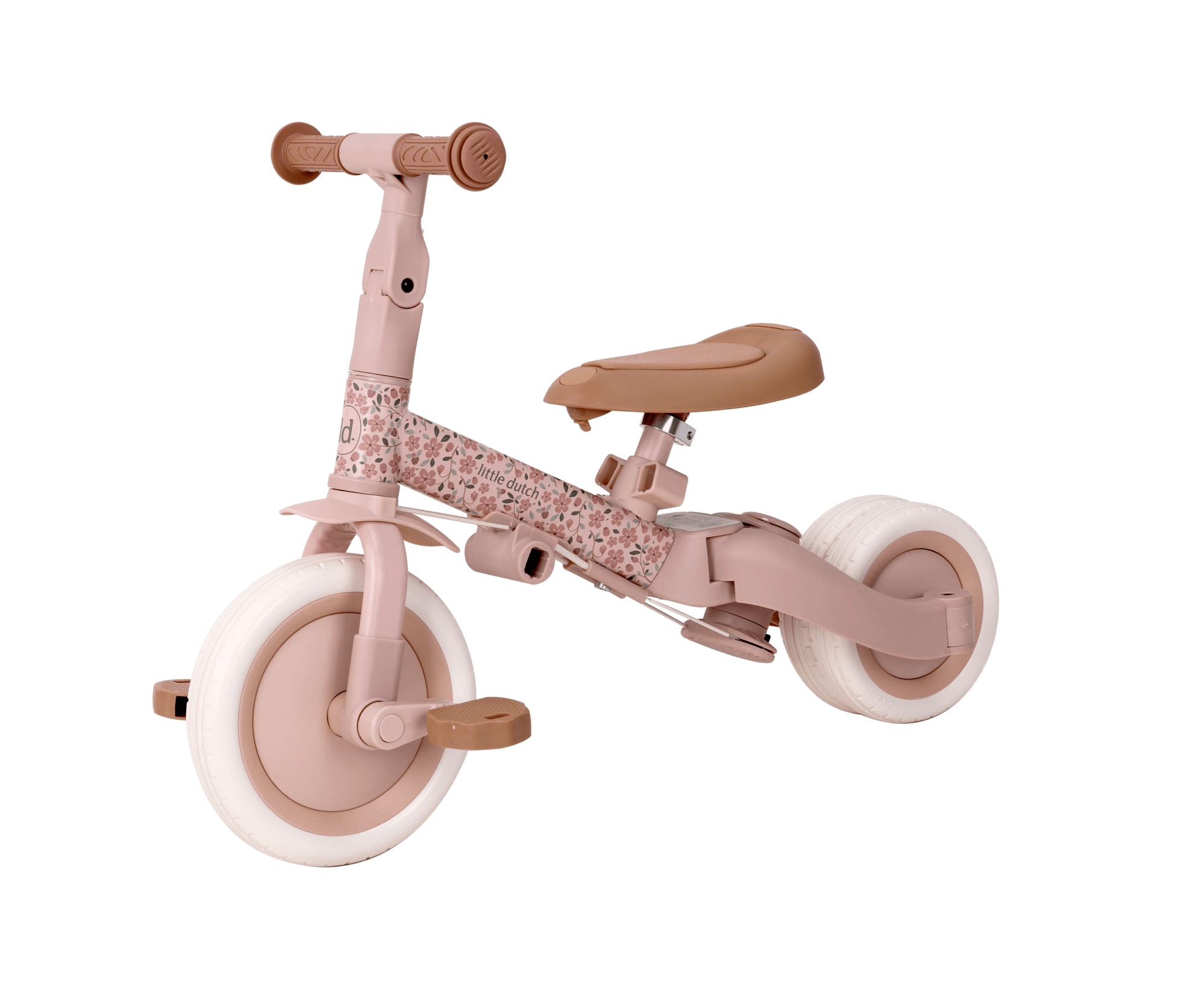 Little Dutch 4-ühes ratas koos lükkesangaga - kolmerattaline, jooksukas, lükkesangaga tõukeratas ja tavaline ratas Little Dutch 4-ühes ratas koos lükkesangaga - kolmerattaline, jooksukas, lükkesangaga tõukeratas ja tavaline ratas
