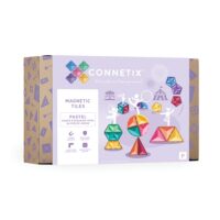 Connetix magnetklotside pastelne kujunditega lisakomplekt