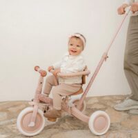 Little Dutch 4-ühes ratas koos lükkesangaga - kolmerattaline, jooksukas, lükkesangaga tõukeratas ja tavaline ratas