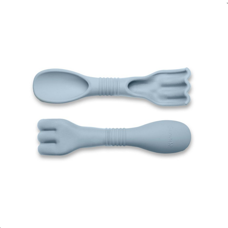 Scrunch Double Digger silikoonist kühvel ja reha Kahekordne liivakühvel lapsele silikoonist