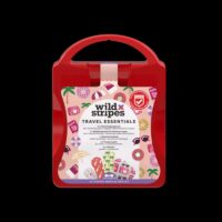 WILD STRIPES Travel Essentials reisi esmaabikomplekt 21 osa Kompaktne Wild Stripes esmaabikomplekt reisimiseks autosse ja matkale