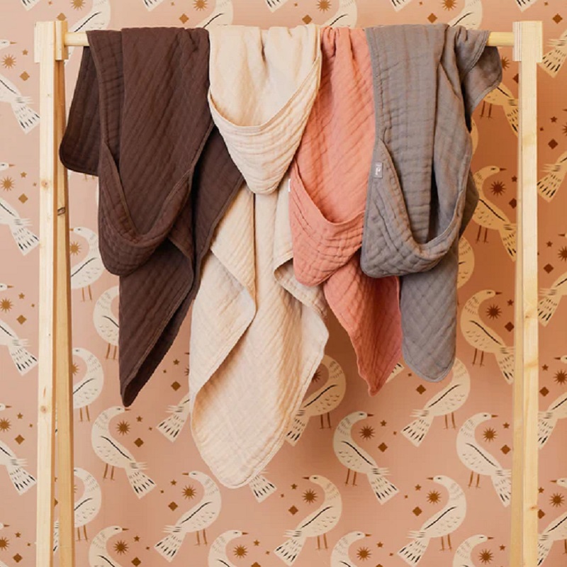 Jollein musliinist vannirätik – 100% puuvill, pehme ja kiiresti kuivav.