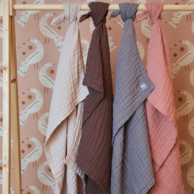 Orgaanilisest puuvillast musliintekk – pehme, hingav ja õrn beebi nahale.