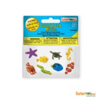 Safari Ltd Good Luck Minis korallrahu mereloomade minifiguurid 8 tk Väikesed mereloomade figuurid sensoorseks mänguks