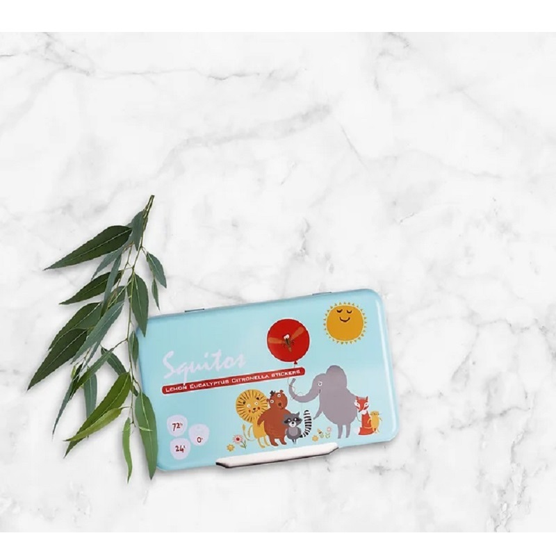 Squitos sidruni-eukalüpti-sidrunheinalõhnalised kleebised lastele Squitos sidruni-eukalüpti-sidrunheinalõhnalised kleebised lastele