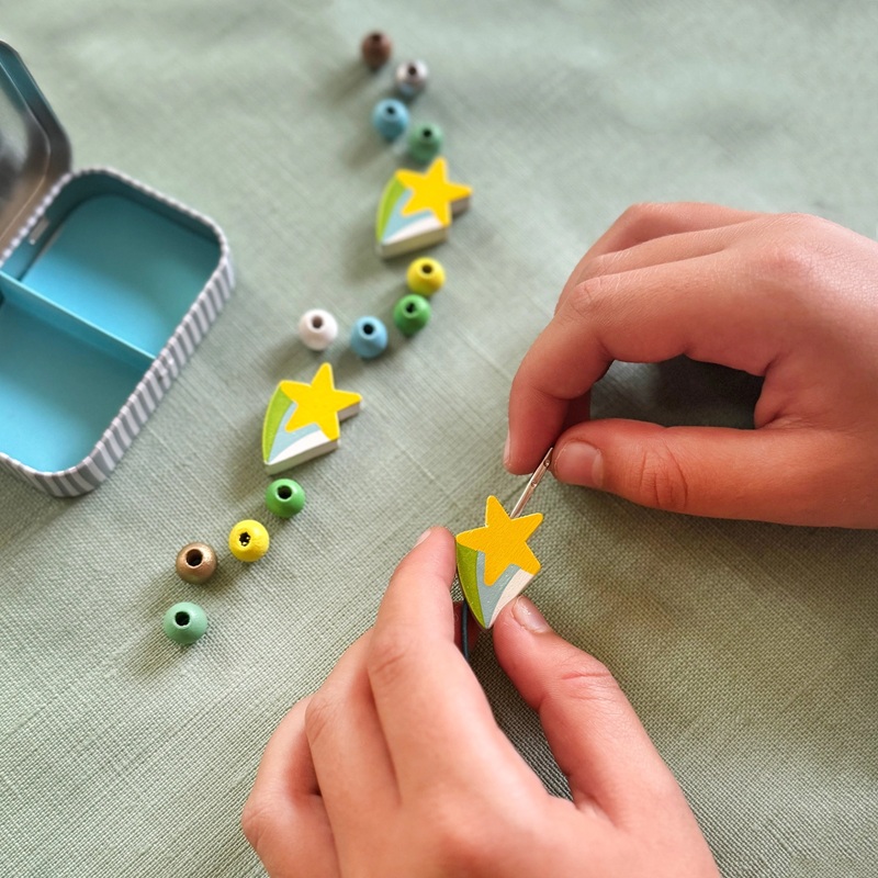 Cotton Twist Bracelet Bead Kit – käevõru helmeste komplekt