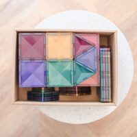Connetix magnetklotside pastelne stardikomplekt alustamiseks 4