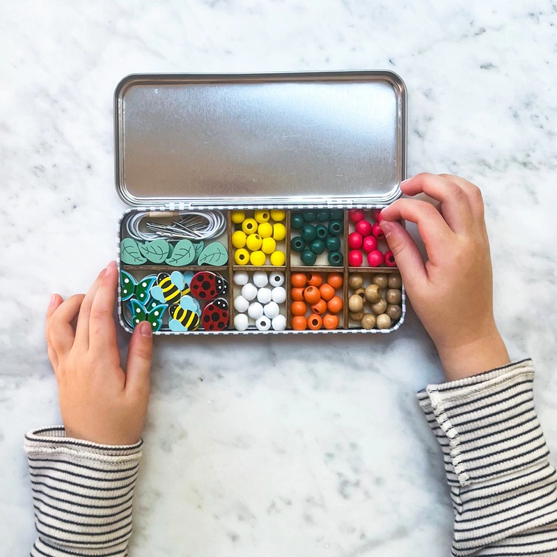 Cotton Twist Bracelet Bead Kit – käevõru helmeste komplekt