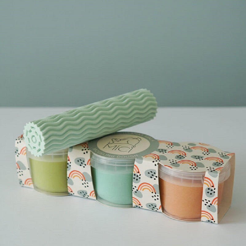 Looduslik, naturaalne ja ohutu MICI plastiliin ning voolimismass lastele